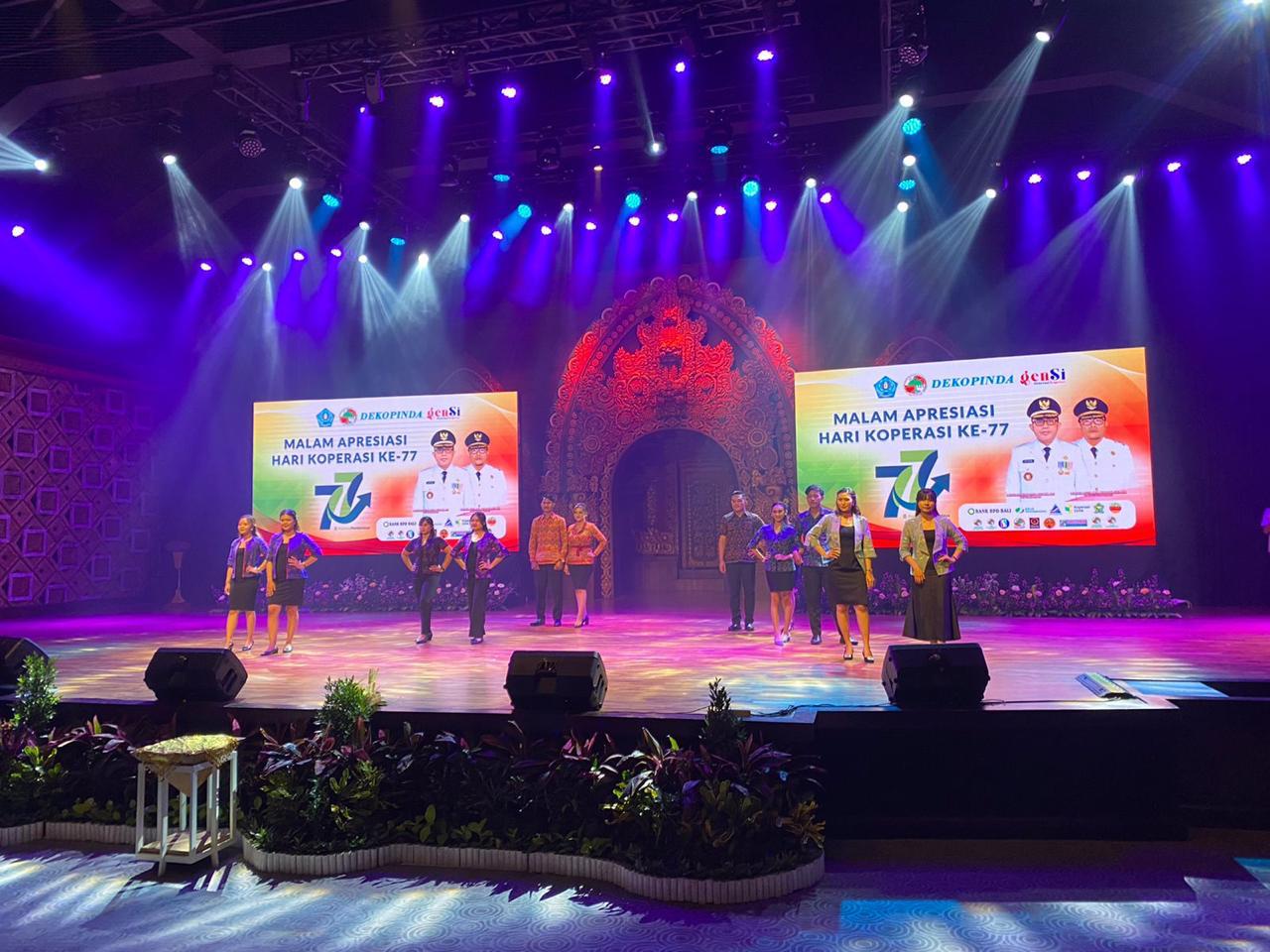 MALAM PUNCAK HARKOP KE-77 KOTA DENPASAR