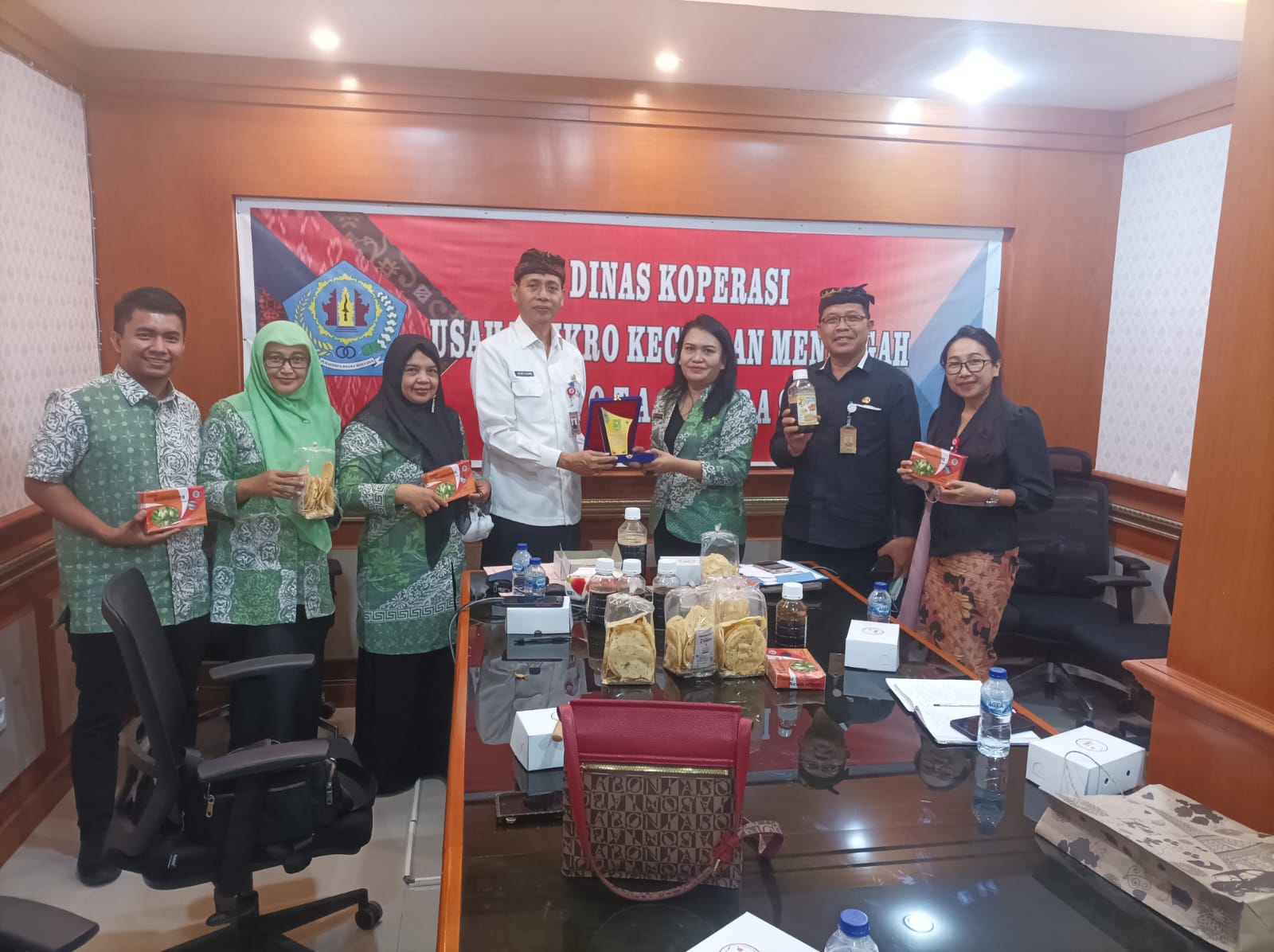 Kunjungan Kerja Dinas Koperasi UKM Kabupaten Indragiri Hulu ke Dinas Koperasi UMKM Kota Denpasar