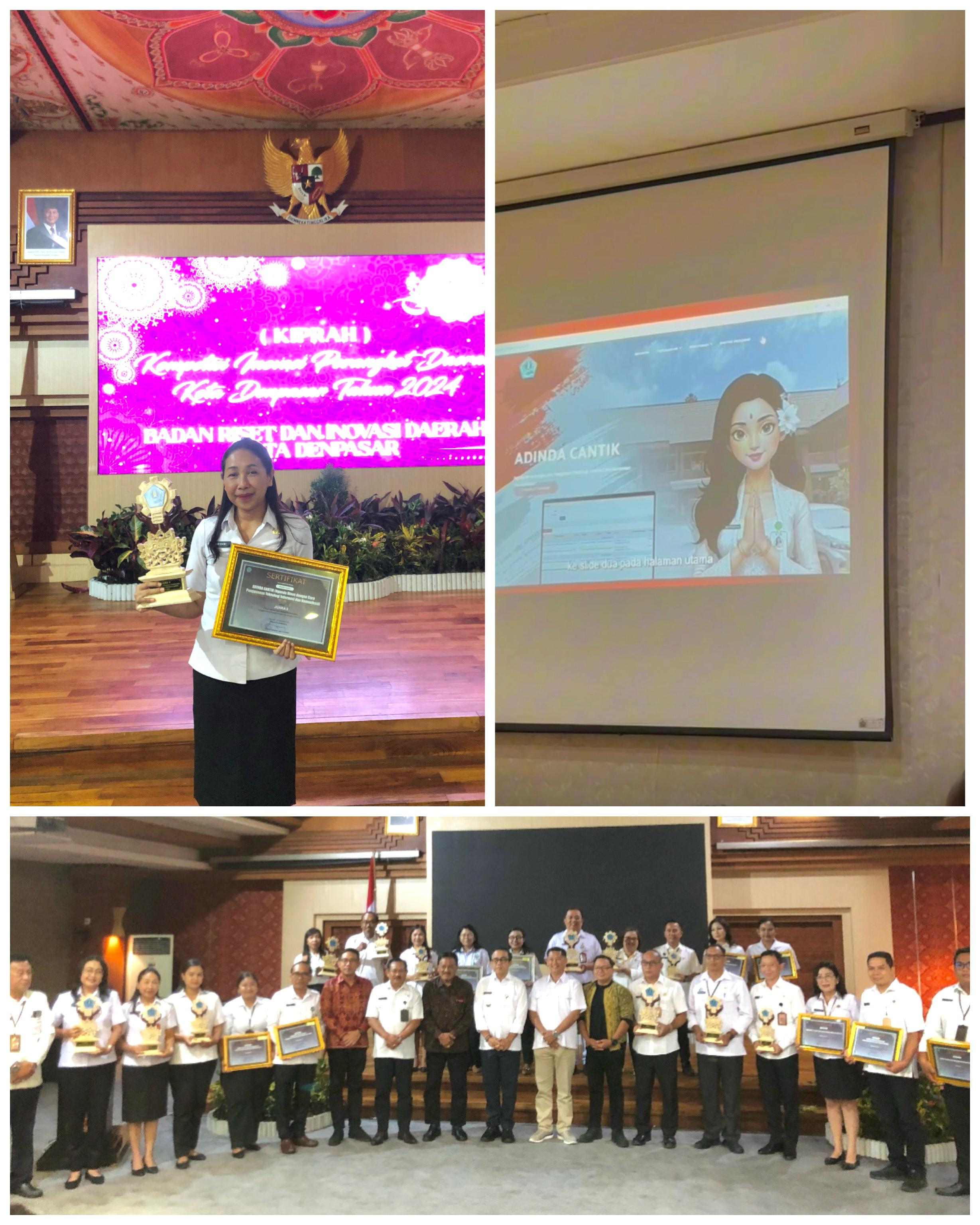 Penganugrahan Pemenang KIPRAH Kota Denpasar